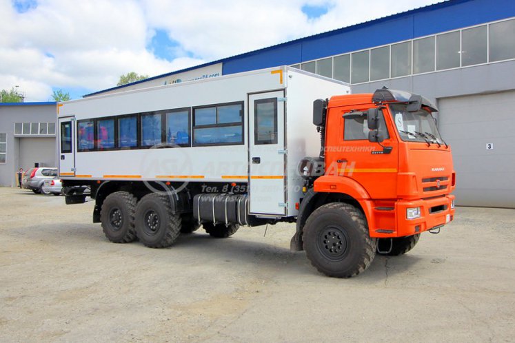 Вахтовый автобус КАМАЗ 43118-3011-50, 32 места 0