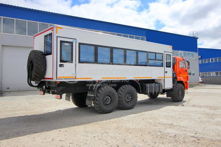 Вахтовый автобус КАМАЗ 43118-3011-50, 32 места 2