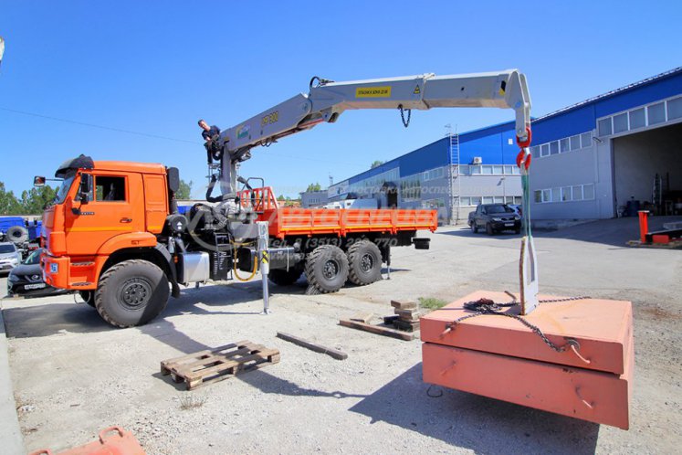 Бортовой КАМАЗ 43118-3027-50 с КМУ ИФ-300 (комплектация 2) 6
