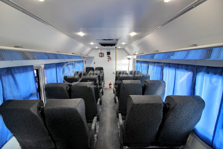 Вахтовый автобус КАМАЗ 43118-3027-50, 20 мест с грузовым отсеком (LUXE) 5