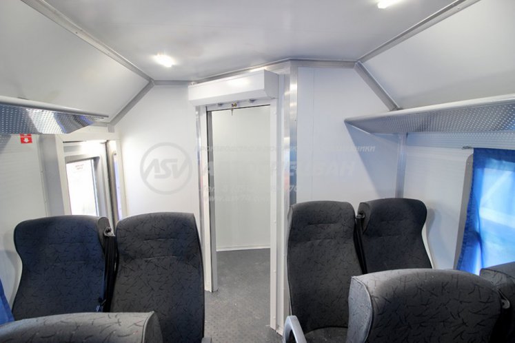 Вахтовый автобус КАМАЗ 43118-3027-50, 20 мест с грузовым отсеком (LUXE) 6