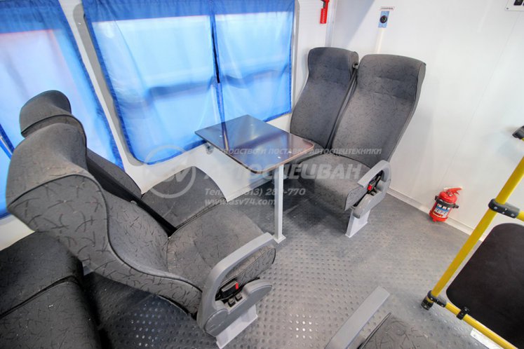 Вахтовый автобус КАМАЗ 43118-3027-50, 20 мест с грузовым отсеком (LUXE) 7