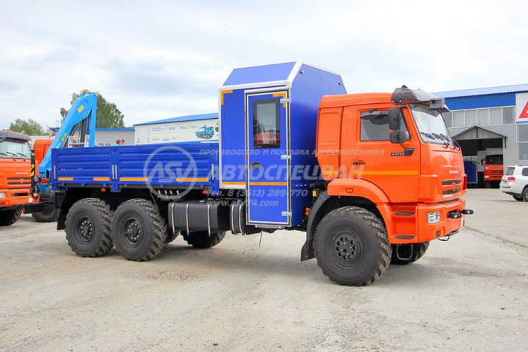 ГПА КамАЗ 43118-3090-50 с КМУ ИМ-50 0