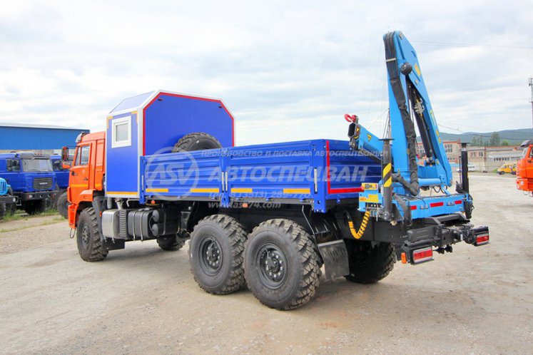 ГПА КамАЗ 43118-3090-50 с КМУ ИМ-50 3