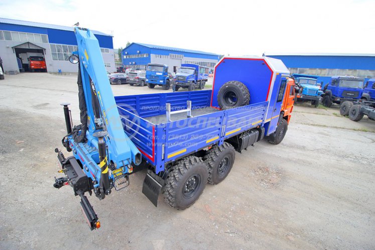 ГПА КамАЗ 43118-3090-50 с КМУ ИМ-50 4