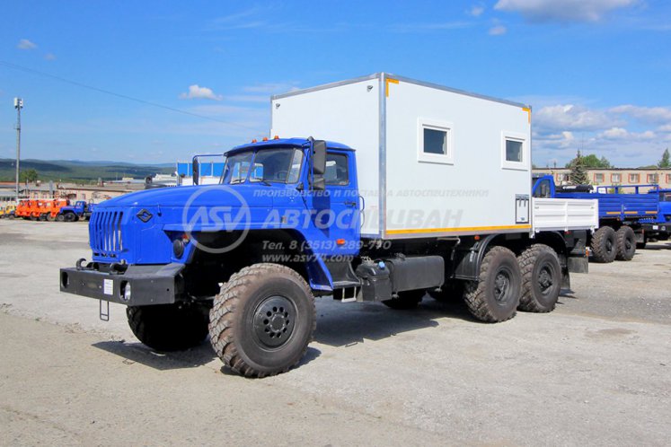 ГПА с генератором Урал 4320-1912-60Е5 без КМУ 1