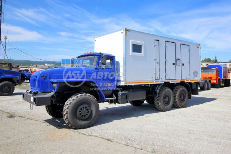 ГПА с отсеком под компрессор Урал 4320-1912-60Е5 1