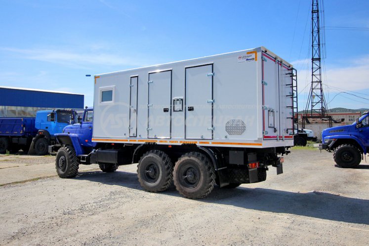 ГПА с отсеком под компрессор Урал 4320-1912-60Е5 2