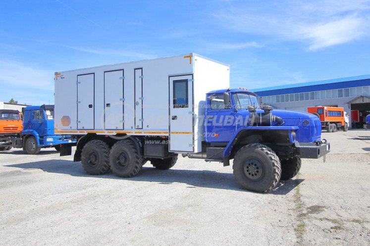 ГПА с отсеком под компрессор Урал 4320-1912-60Е5 0