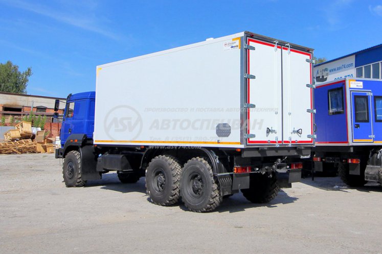 Рефрижератор с ХОУ. Урал 4320-4972-80М 1