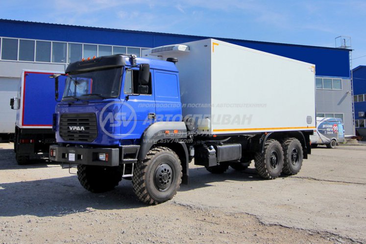 Рефрижератор с ХОУ. Урал 4320-4972-80М 2