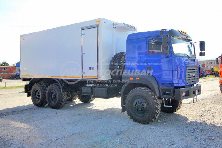 Рефрижератор с ХОУ. Урал 4320-4972-80М 0