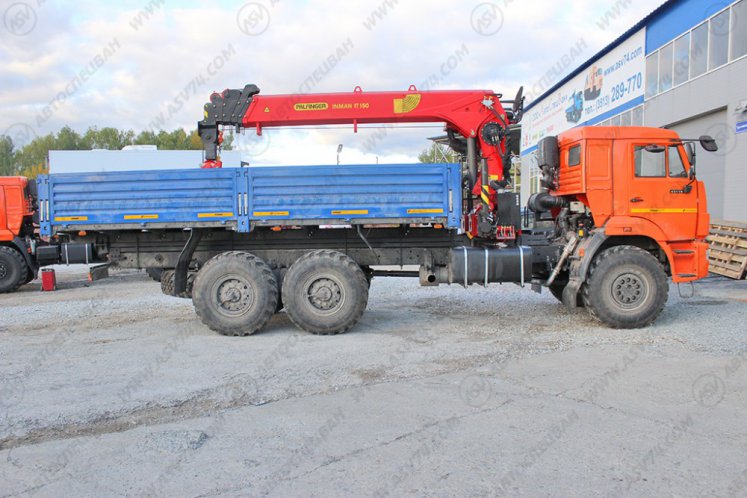 Бортовой КАМАЗ 43118-3027-50 с КМУ ИТ-150 (тросовый) 3