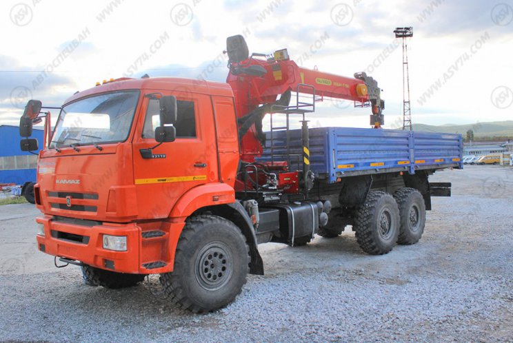 Бортовой КАМАЗ 43118-3027-50 с КМУ ИТ-150 (тросовый) 1