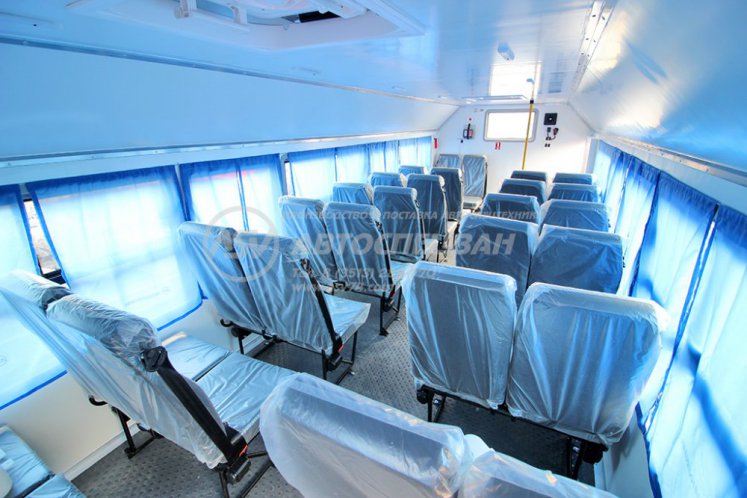 Вахтовый автобус Урал 4320-1912-60, 28 мест (ЖД Габарит) 5