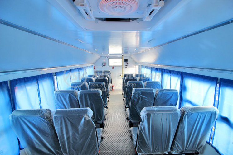 Вахтовый автобус Урал 4320-1912-60, 28 мест (ЖД Габарит) 4