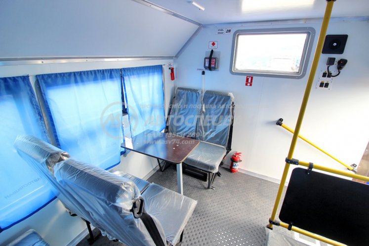 Вахтовый автобус Урал 4320-1912-60, 28 мест (ЖД Габарит) 6