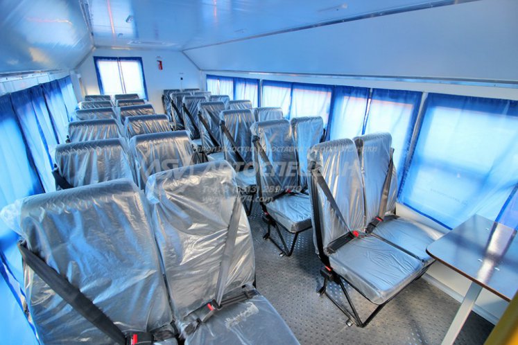 Вахтовый автобус Урал 4320-1912-60, 28 мест (ЖД Габарит) 7