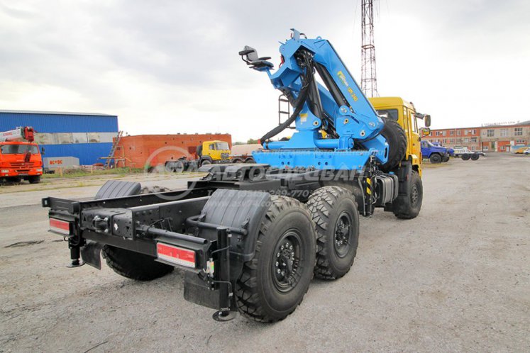 Тягач Камаз 43118-50 с КМУ ИМ-240-04 3