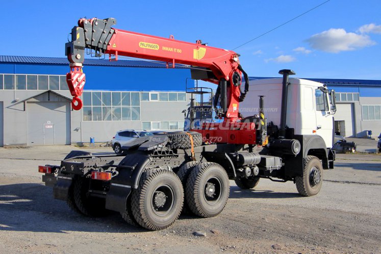 Седельный тягач МАЗ 6317F9 c КМУ ИТ-150 1