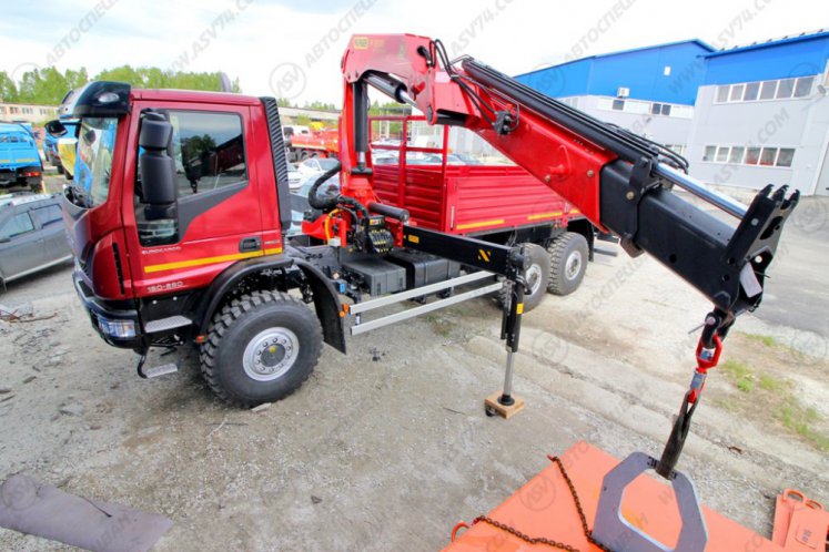 Бортовой автомобиль IVECO EuroCargo MLL210E28WS с КМУ Palfinger 18500A 8