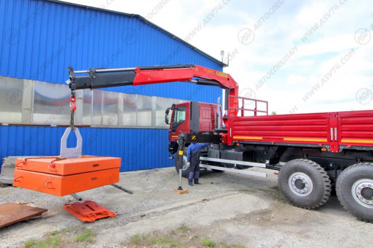 Бортовой автомобиль IVECO EuroCargo MLL210E28WS с КМУ Palfinger 18500A 9