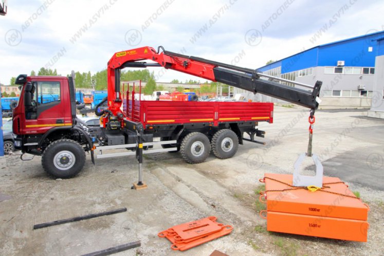 Бортовой автомобиль IVECO EuroCargo MLL210E28WS с КМУ Palfinger 18500A 13