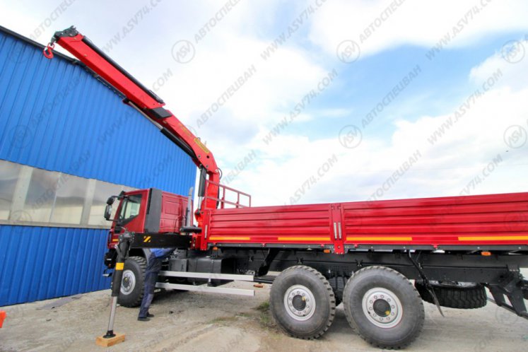 Бортовой автомобиль IVECO EuroCargo MLL210E28WS с КМУ Palfinger 18500A 12