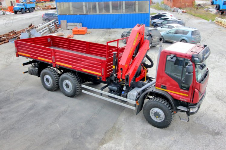 Бортовой автомобиль IVECO EuroCargo MLL210E28WS с КМУ Palfinger 18500A 1