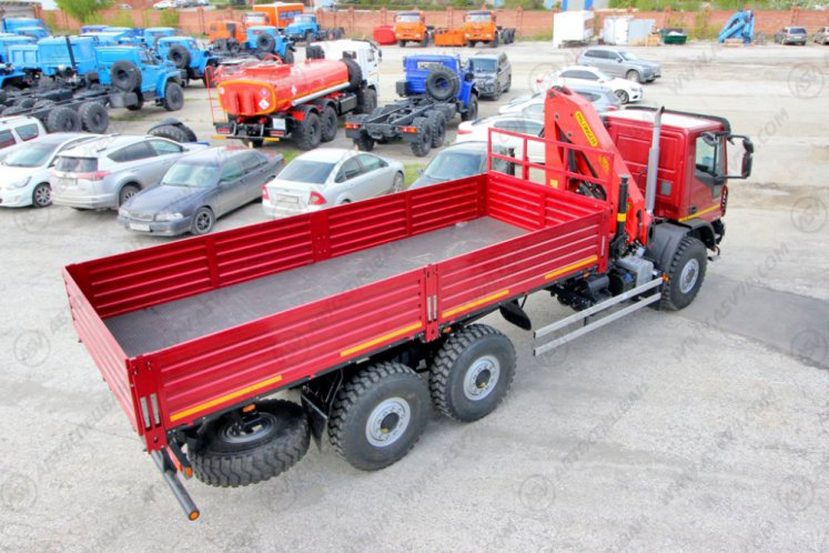 Бортовой автомобиль IVECO EuroCargo MLL210E28WS с КМУ Palfinger 18500A 2