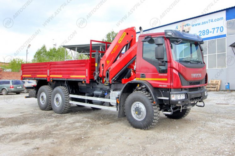 Бортовой автомобиль IVECO EuroCargo MLL210E28WS с КМУ Palfinger 18500A 0