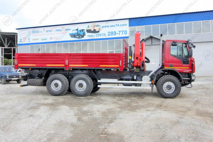 Бортовой автомобиль IVECO EuroCargo MLL210E28WS с КМУ Palfinger 18500A 3