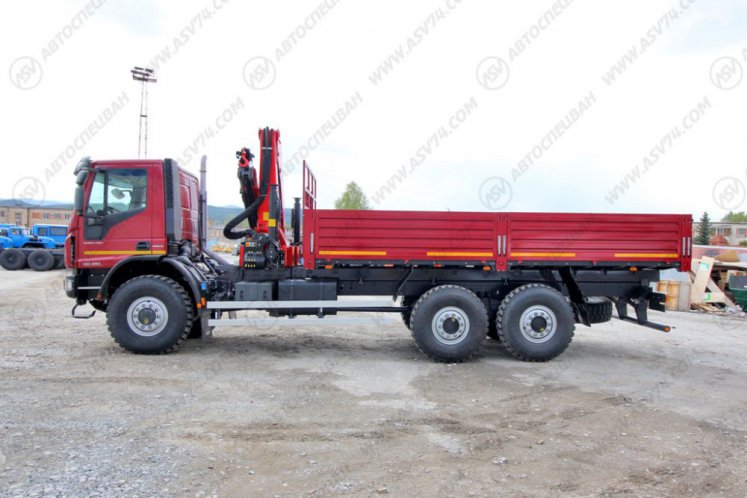 Бортовой автомобиль IVECO EuroCargo MLL210E28WS с КМУ Palfinger 18500A 6
