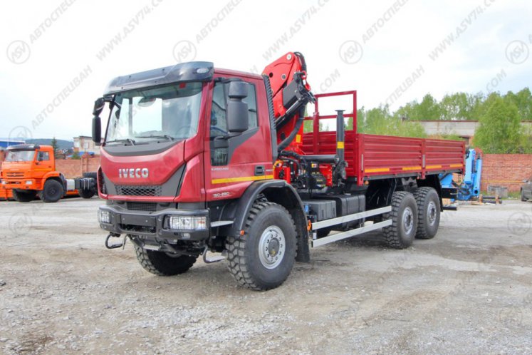 Бортовой автомобиль IVECO EuroCargo MLL210E28WS с КМУ Palfinger 18500A 7