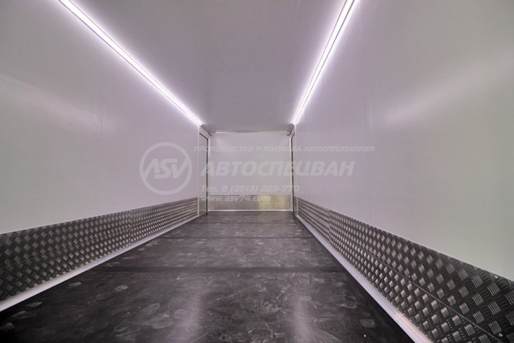 Изотермический фургон. Урал 4320-4972-80М 4