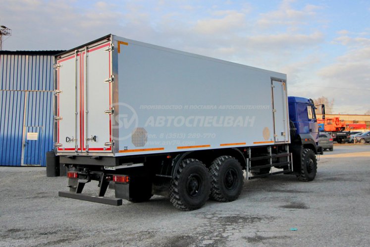 Изотермический фургон. Урал 4320-4972-80М 3
