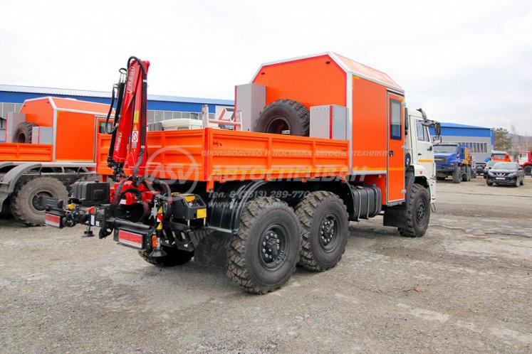 ГПА КамАЗ 43118-3027-50 с КМУ Fassi M20A.12 2