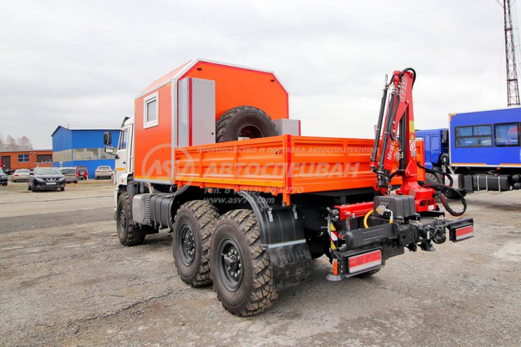 ГПА КамАЗ 43118-3027-50 с КМУ Fassi M20A.12 3