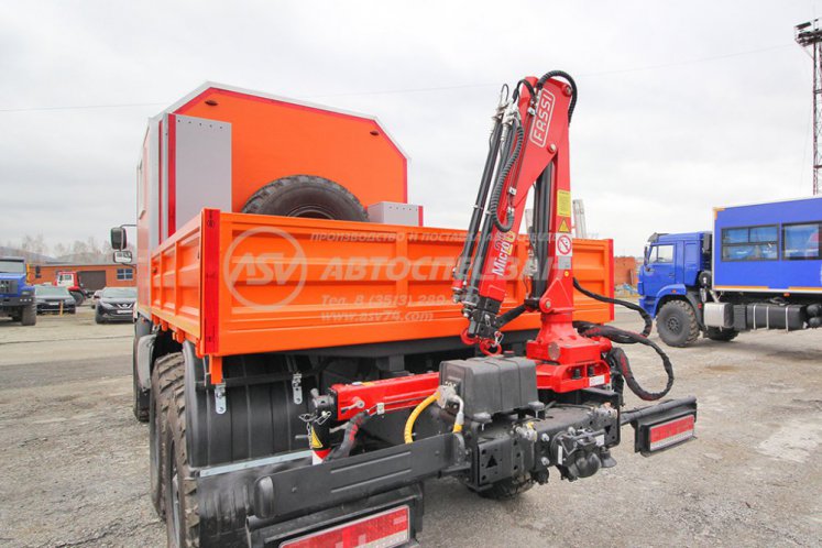 ГПА КамАЗ 43118-3027-50 с КМУ Fassi M20A.12 4