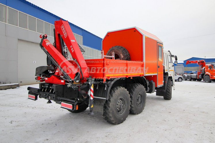 ГПА КамАЗ 43118-3027-50 с КМУ Fassi F85B.0.22 2