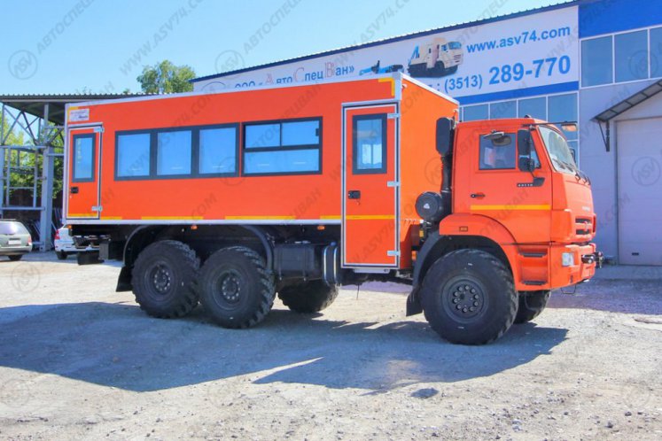 Вахтовый автобус КАМАЗ 43118-3011-50, 24 места 0