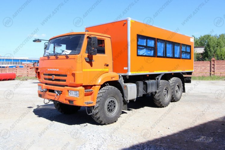 Вахтовый автобус КАМАЗ 43118-3011-50, 24 места 2