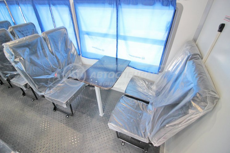 Вахтовый автобус Камаз 43118-3012-48, 20 мест с грузовым отсеком 7