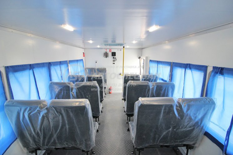Вахтовый автобус Камаз 43118-3012-48, 20 мест с грузовым отсеком 10