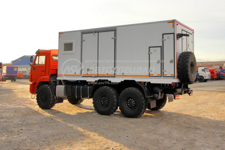 Агрегат ремонтно-сварочный (АРС) с генератором Doosan КамАЗ 43118-50 2