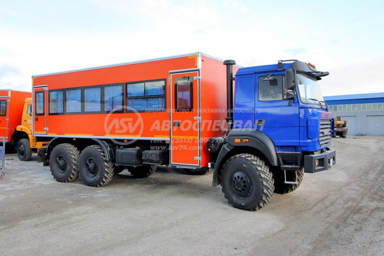 Вахтовый автобус Урал 4320-4951-80, 28 мест 0