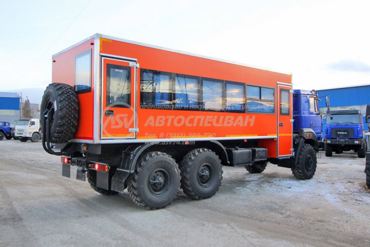 Вахтовый автобус Урал 4320-4951-80, 28 мест 1