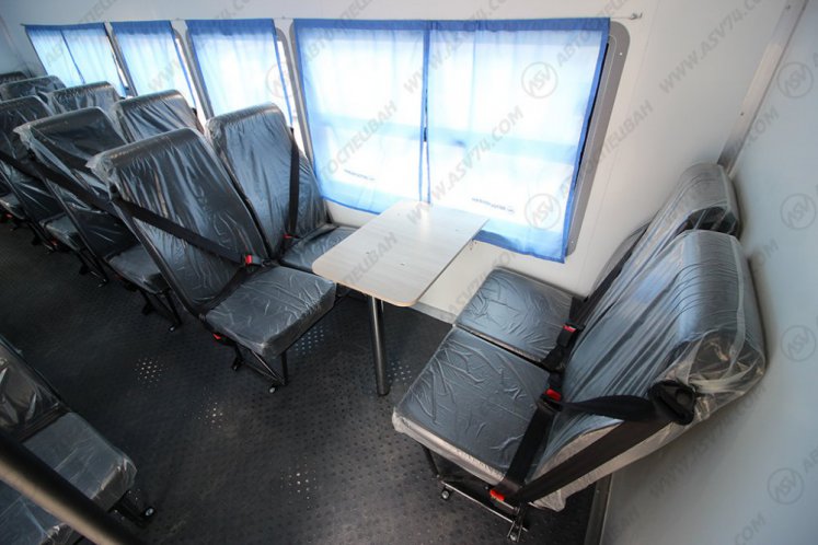 Вахтовый автобус Урал 4320-1912-60, 20 мест с грузовым отсеком 6