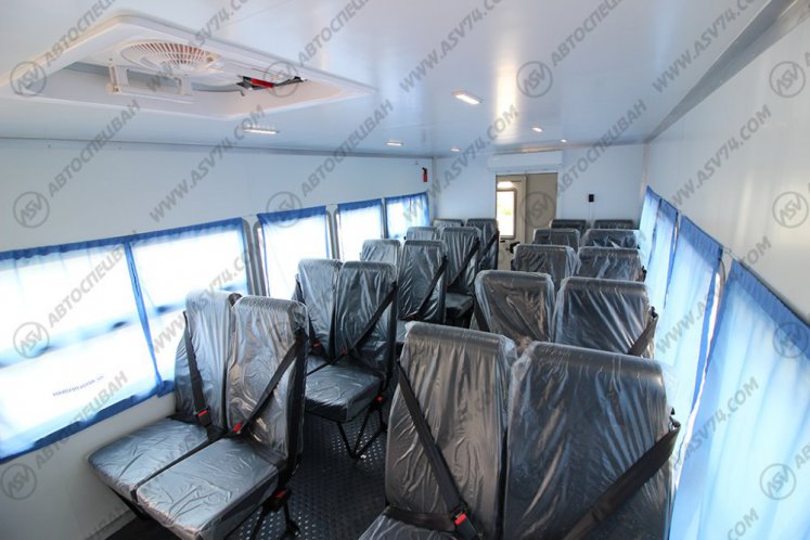 Вахтовый автобус Урал 4320-1912-60, 20 мест с грузовым отсеком 7
