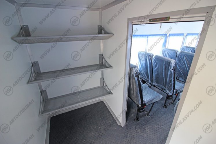 Вахтовый автобус Урал 4320-1912-60, 20 мест с грузовым отсеком 8